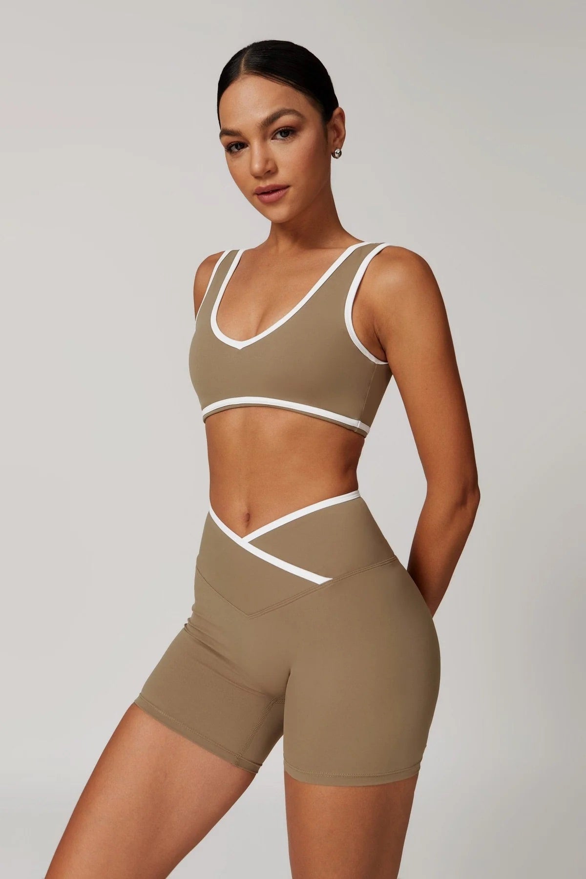 Athena Sports Bra - Capuccino