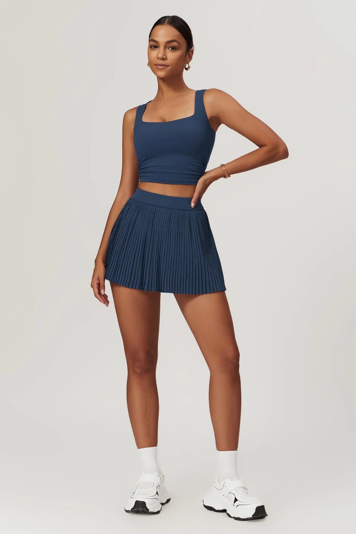 Mia Mini Skirt - Purple