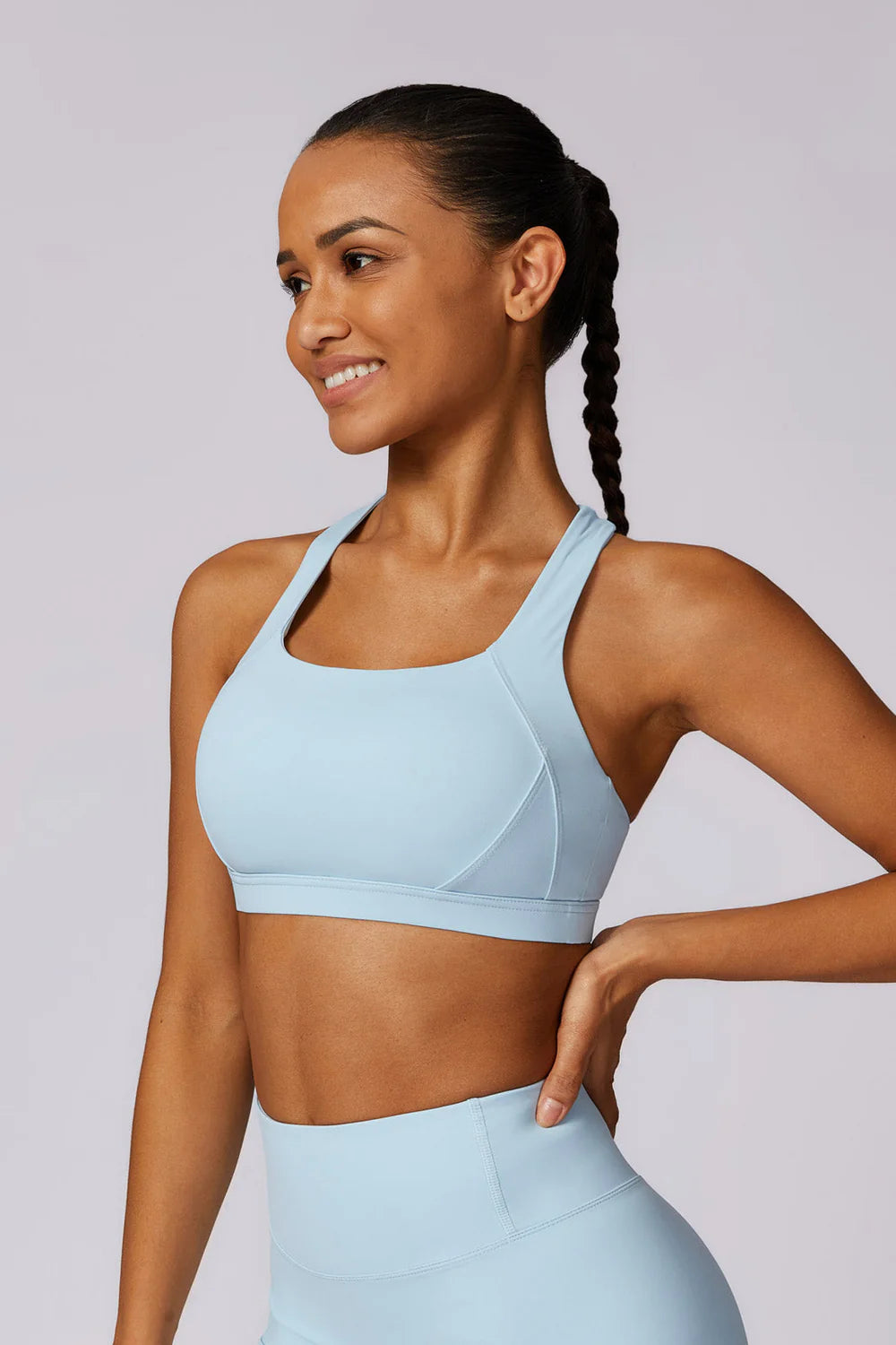Emma Sport Bra - Baby Blue