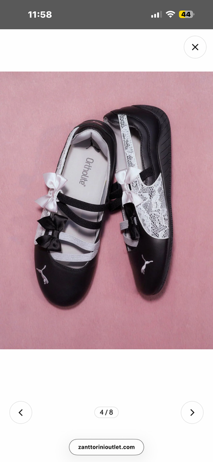 Puma Ballet Lace "Black and White Edition"