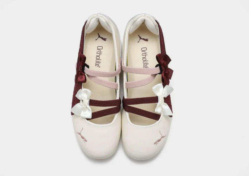 Puma Ballet Lace "Cream & Wine"