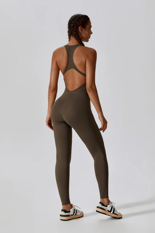 Mila Jumpsuits - Coffe Brown