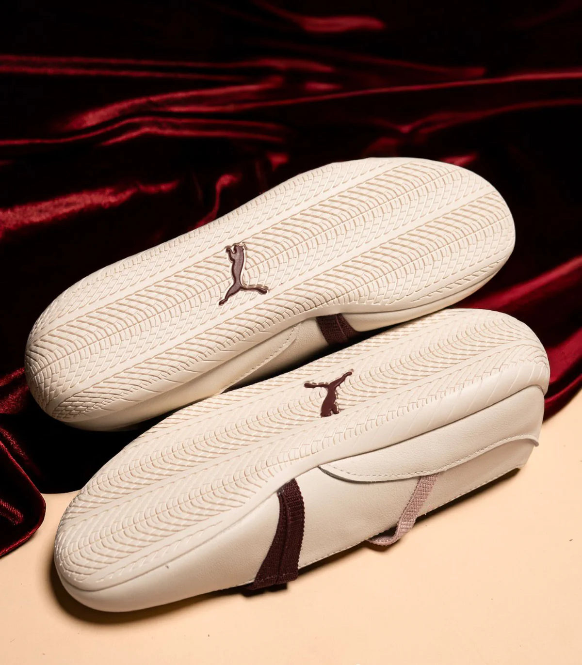 Puma Ballet Lace "Cream & Wine"