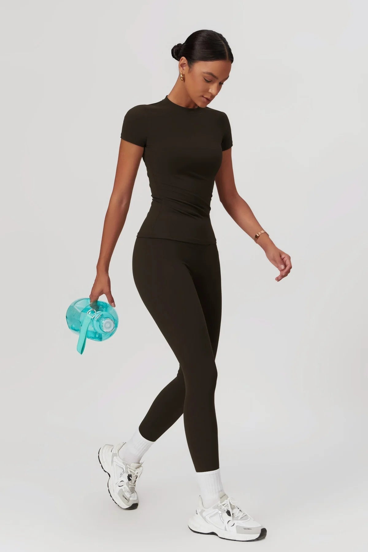 Anna Long Sleeve Top - Blue Bic