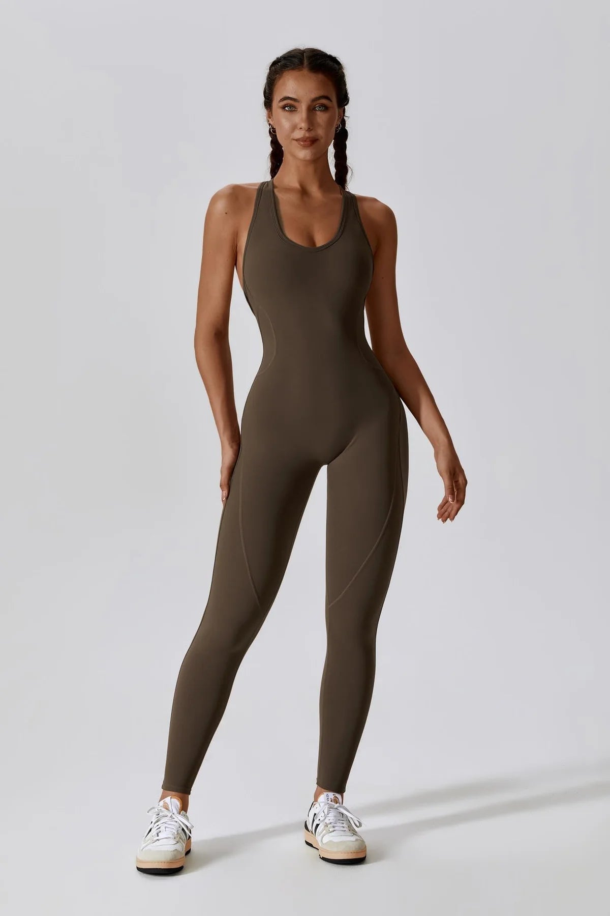 Mila Jumpsuits - Coffe Brown