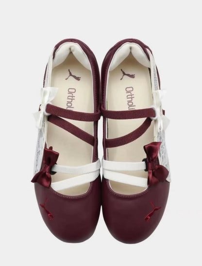 Puma Ballet Lace "Burgundy & Ivory Edition"