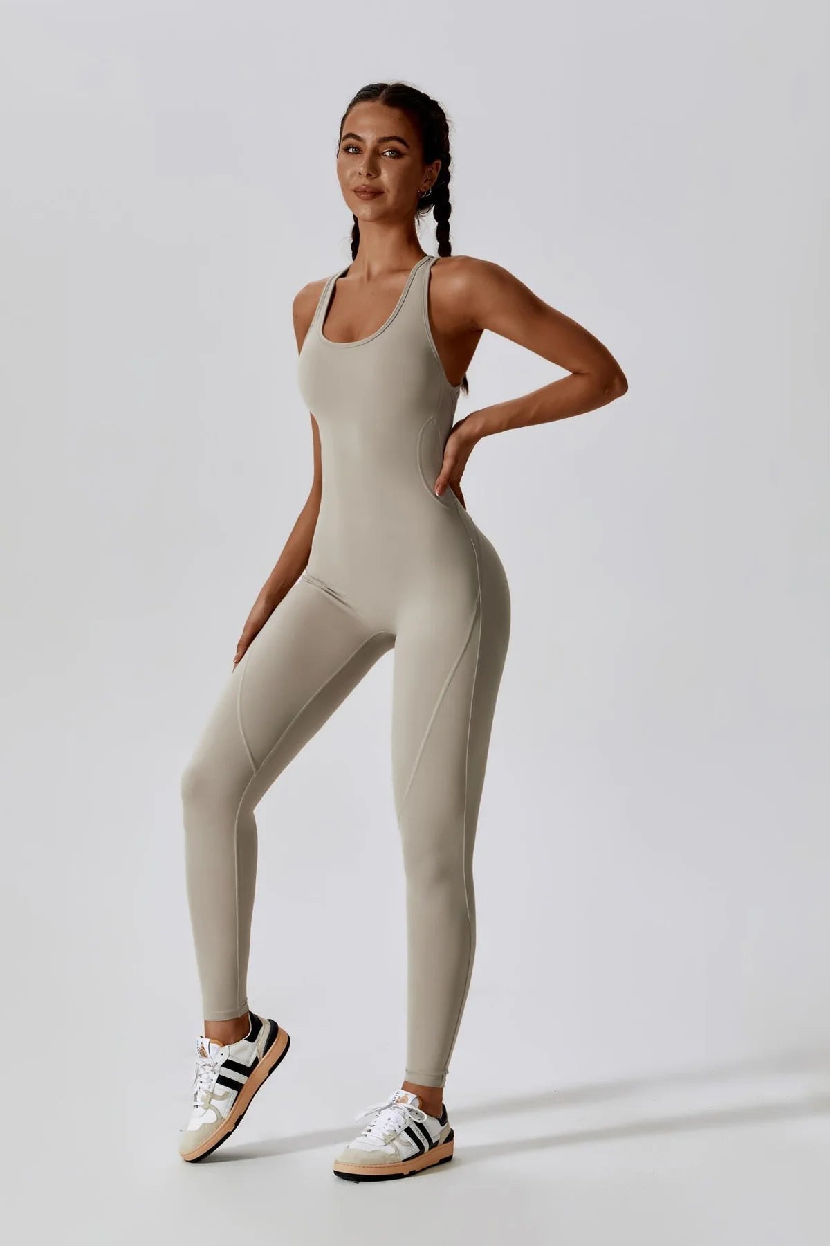 Mila Jumpsuits - Coffe Brown