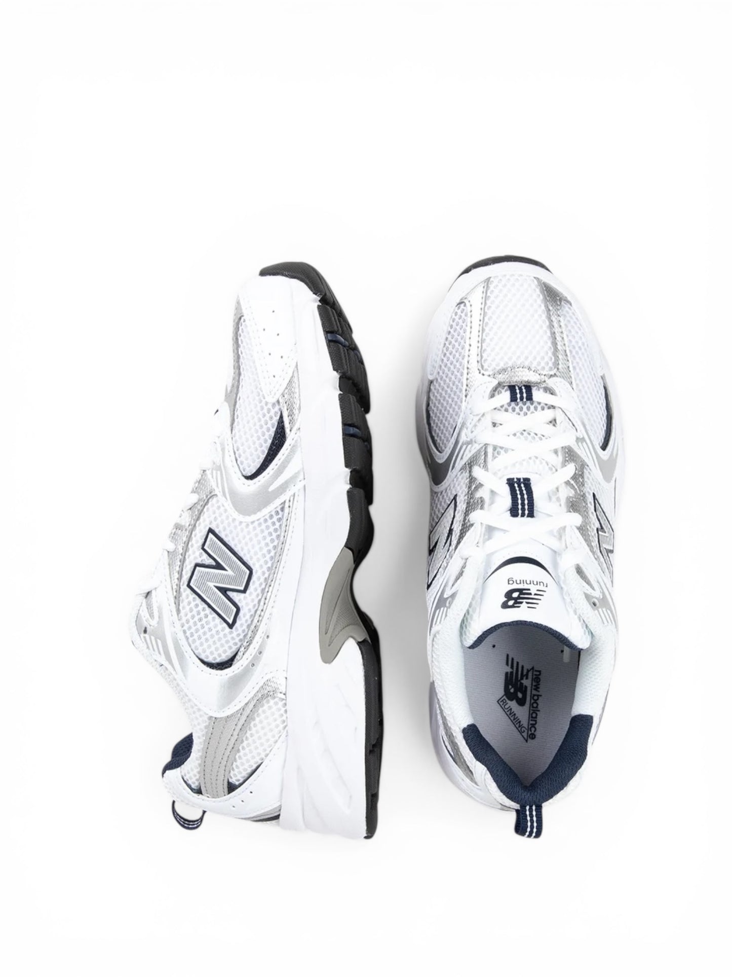NB 530 - White/ Navy