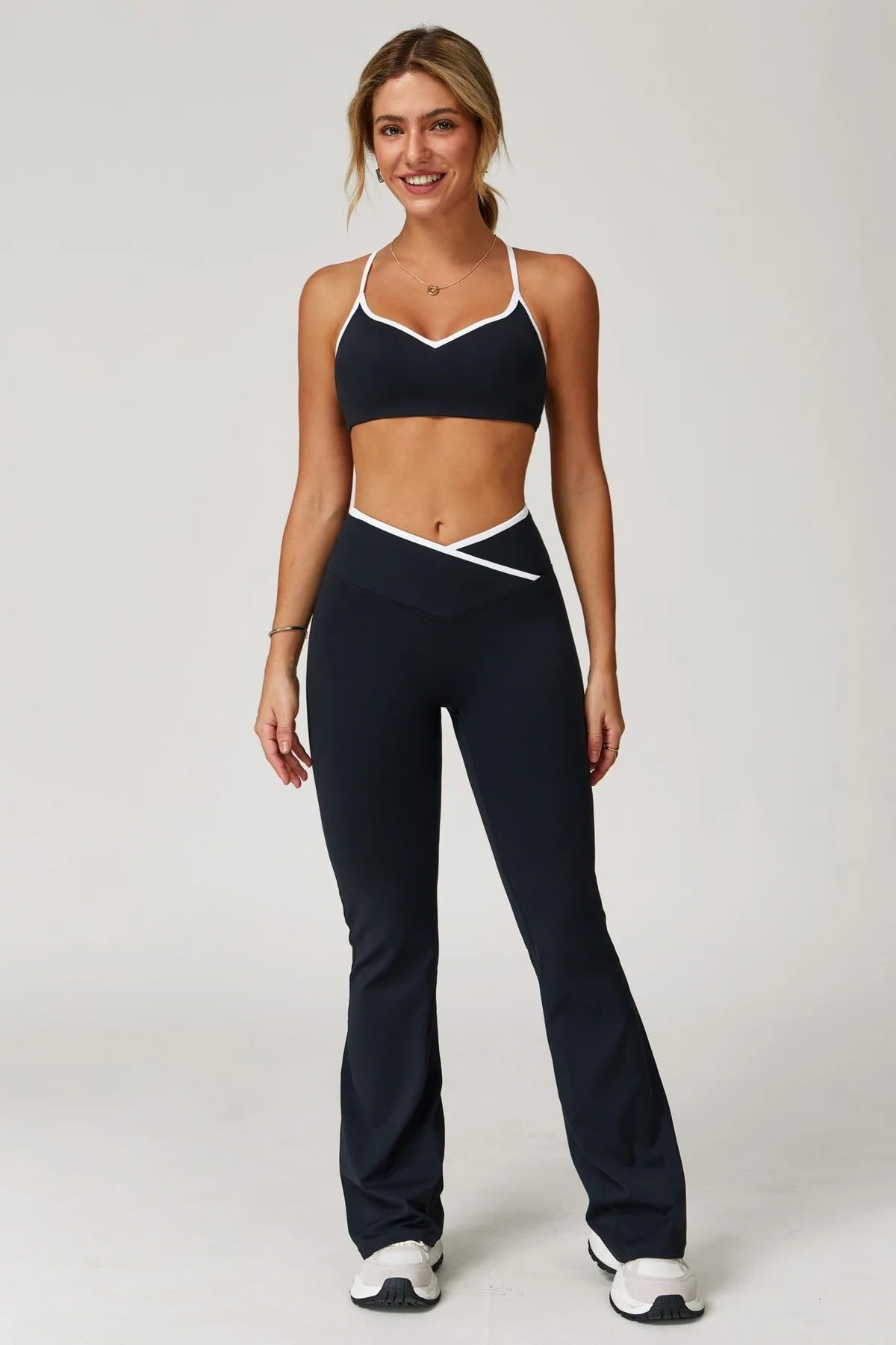 Liz Flare Leggings - Purple
