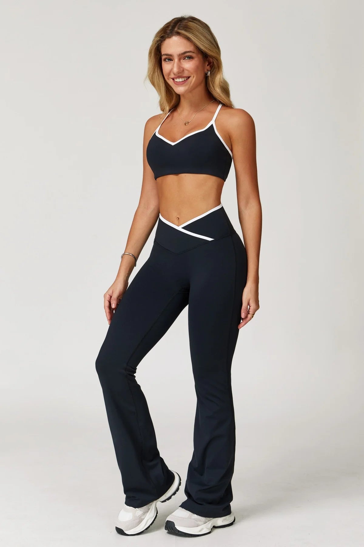 Liz Flare Leggings - Purple