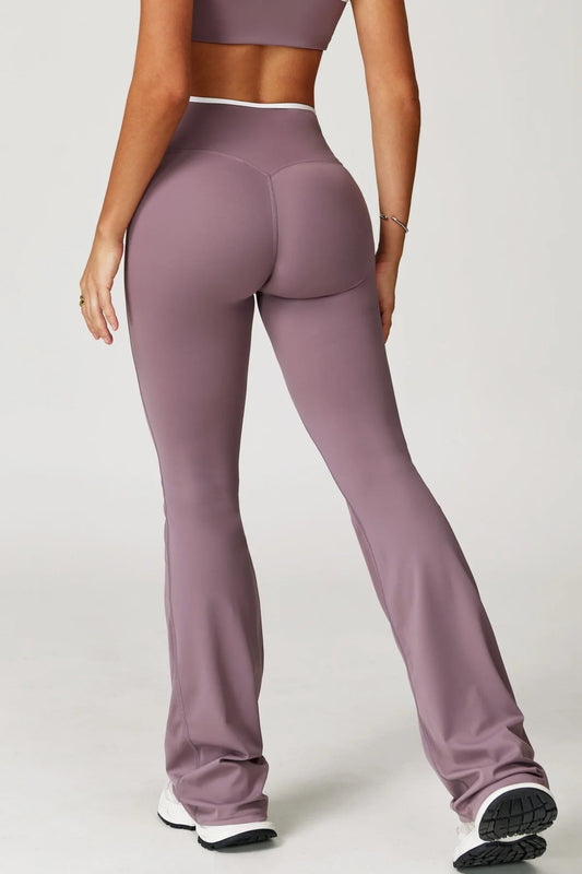 Liz Flare Leggings - Purple
