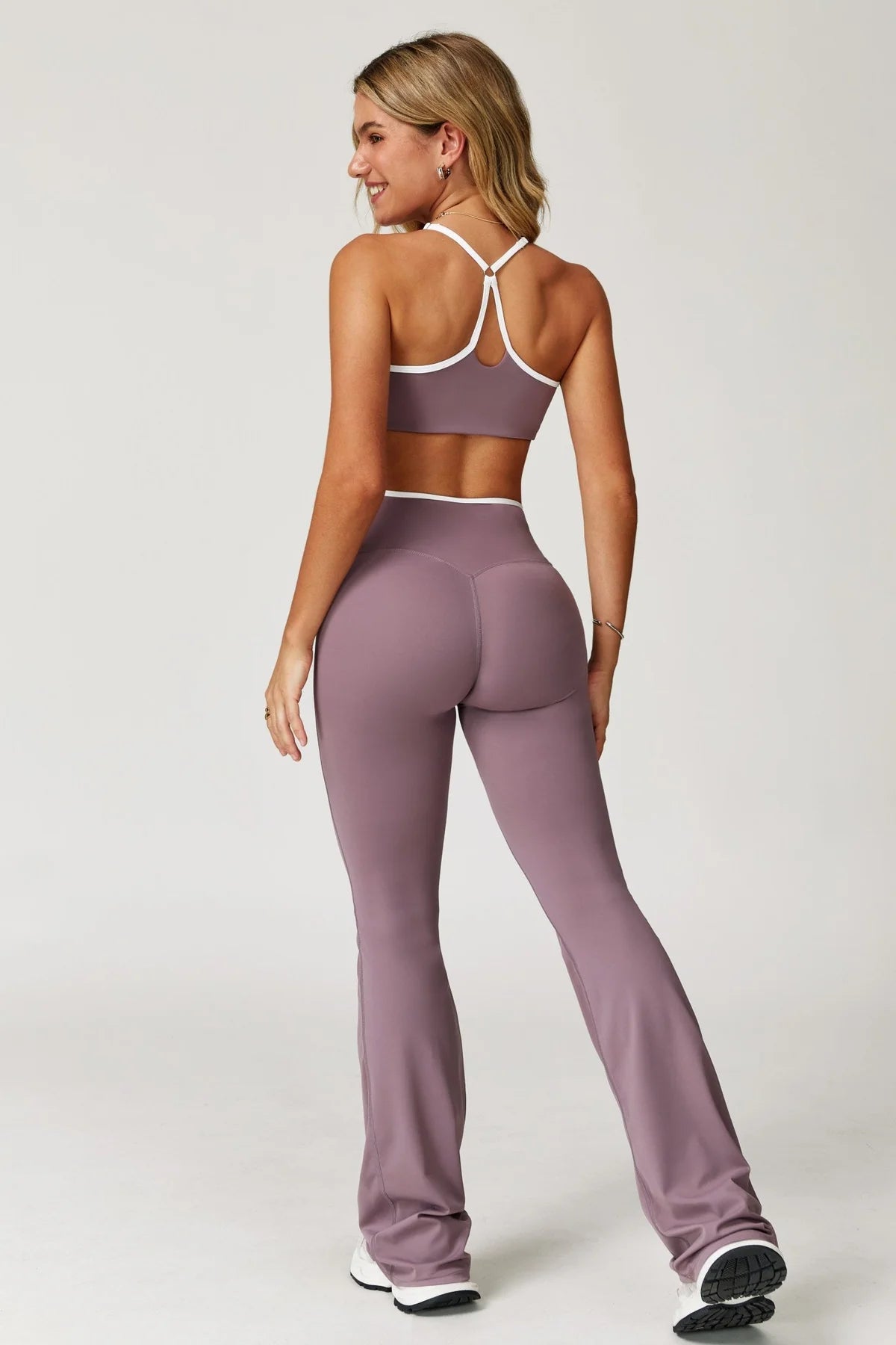 Liz Flare Leggings - Purple