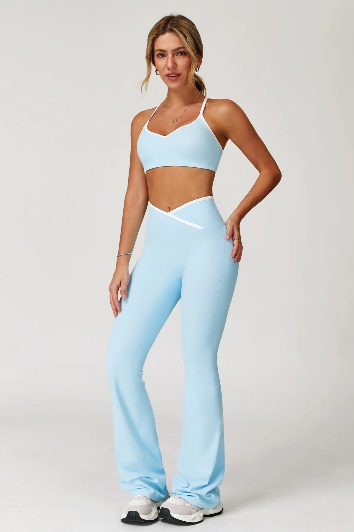 Liz Flare Leggings - Purple
