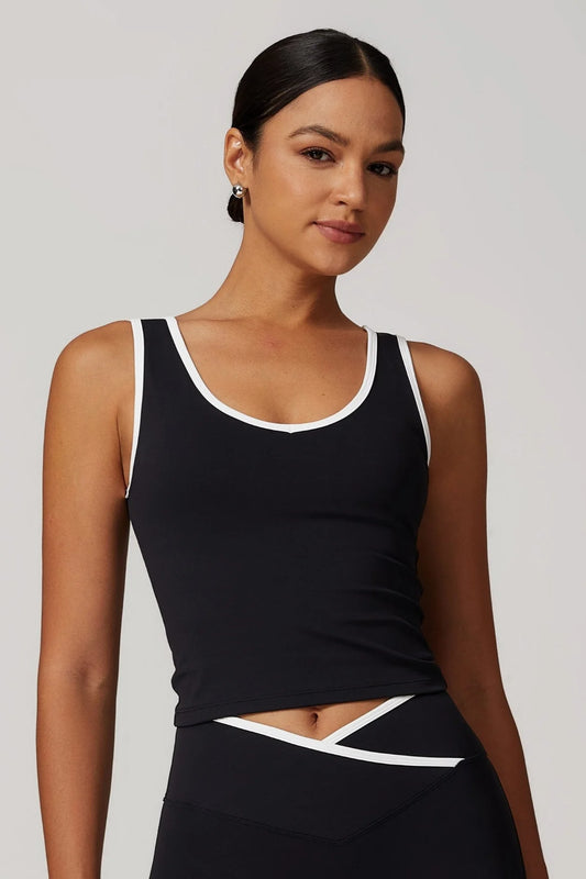 Anna Long Sleeve Top - Blue Bic