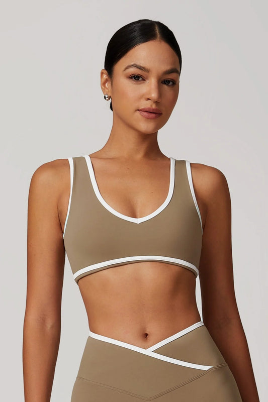 Athena Sports Bra - Capuccino