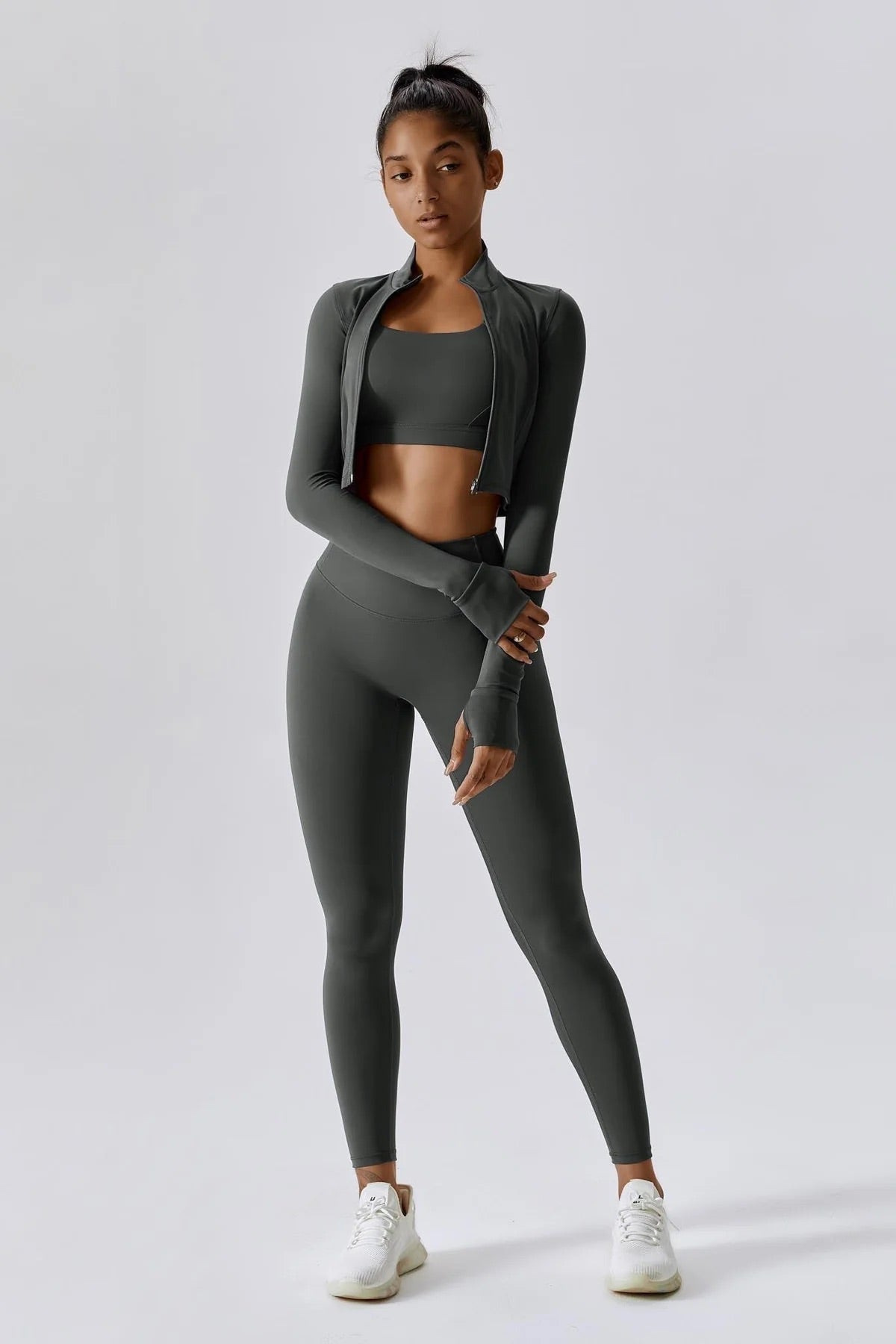 Hanna Fit Jacket - Light Olive