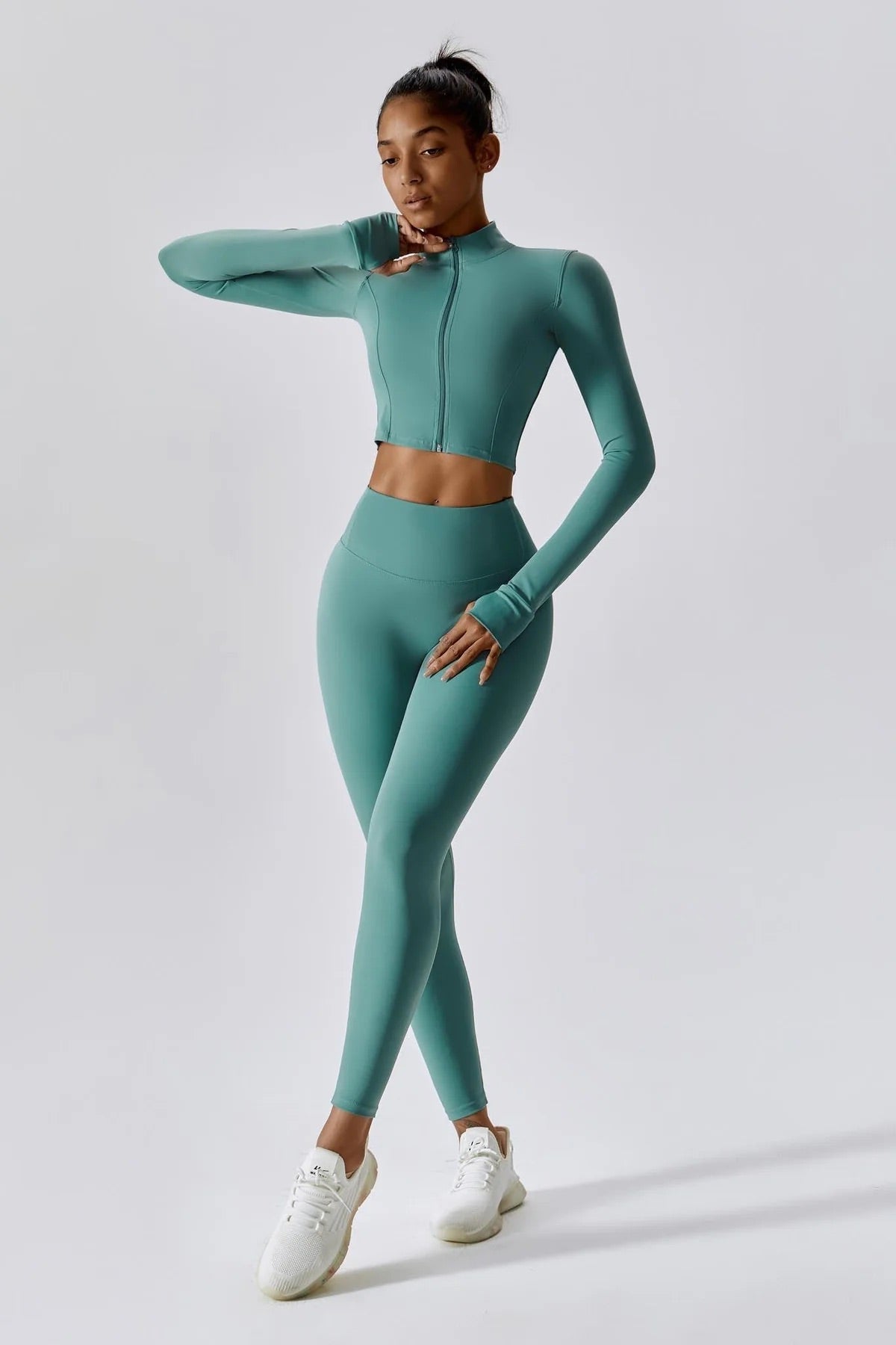 Hanna Leggings - Light Olive