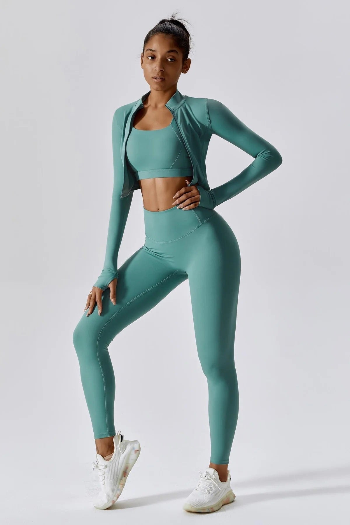 Hanna Leggings - Light Olive