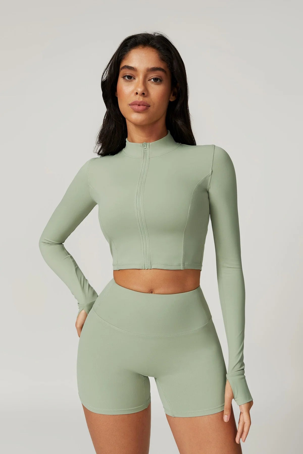 Hanna Fit Jacket - Light Olive