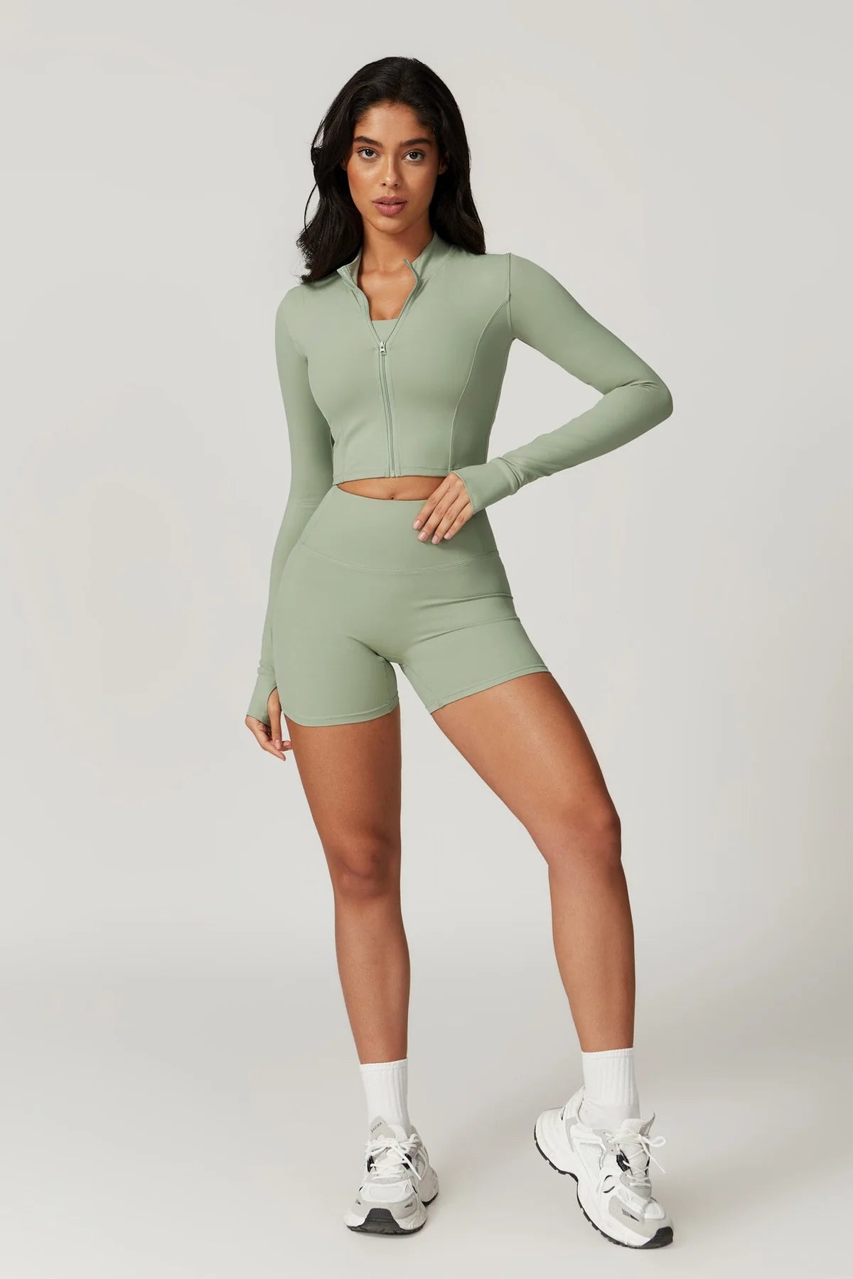 Hanna Fit Jacket - Light Olive