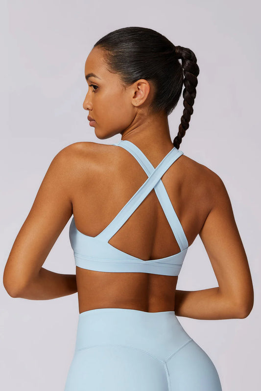 Emma Sport Bra - Baby Blue
