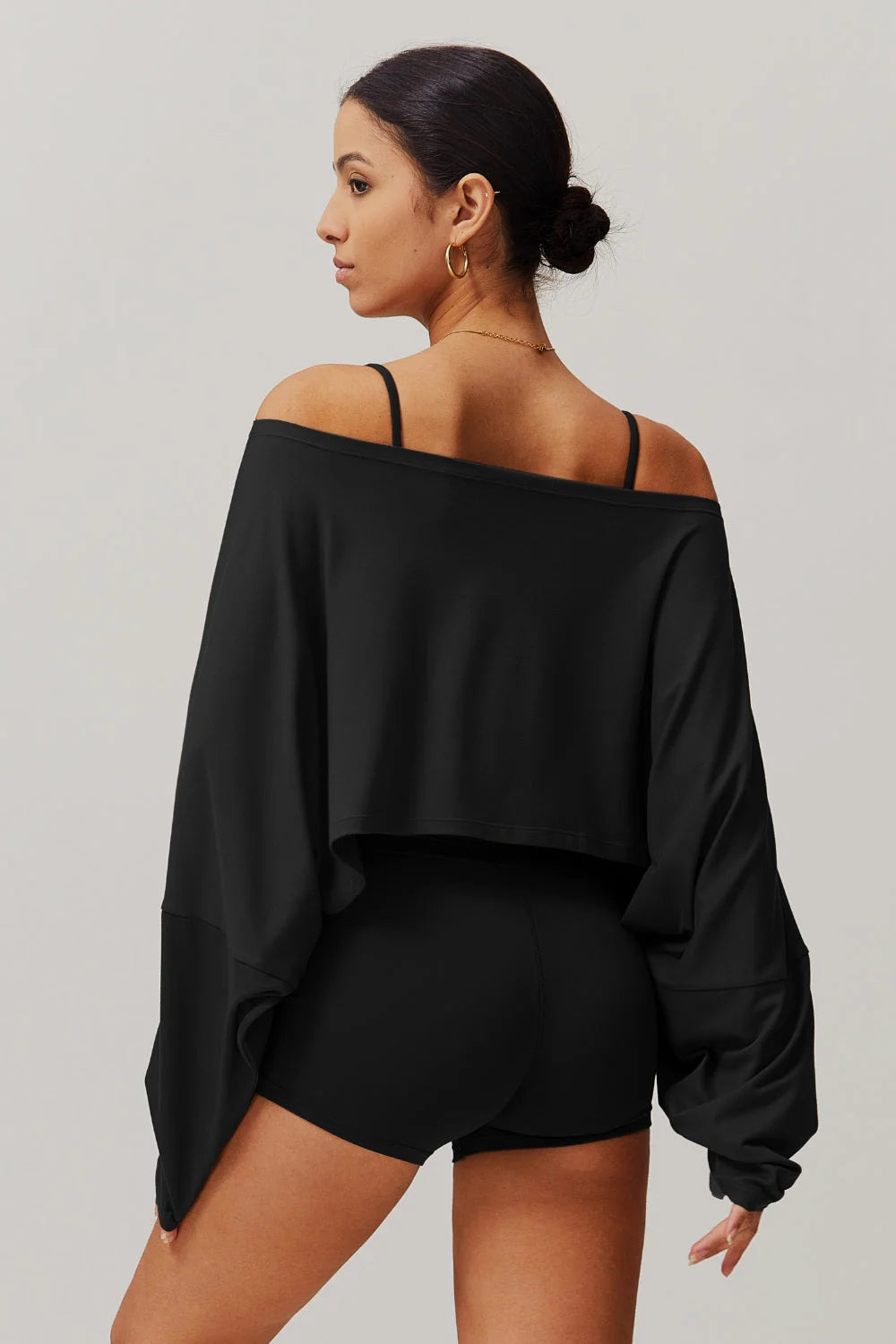 Anna Long Sleeve Top - Blue Bic