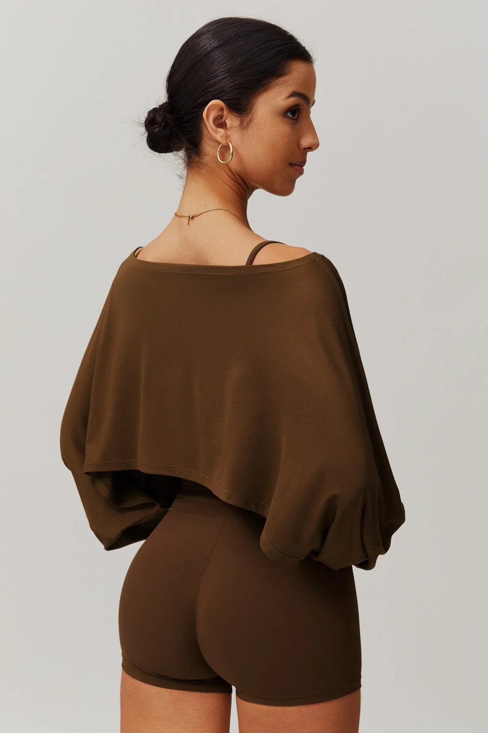 Anna Long Sleeve Top - Blue Bic