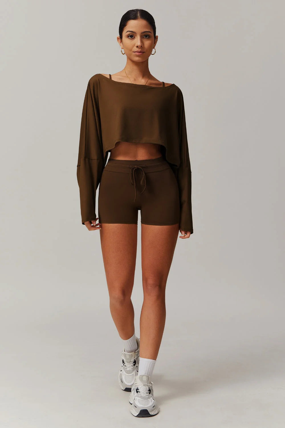 Anna Long Sleeve Top - Blue Bic