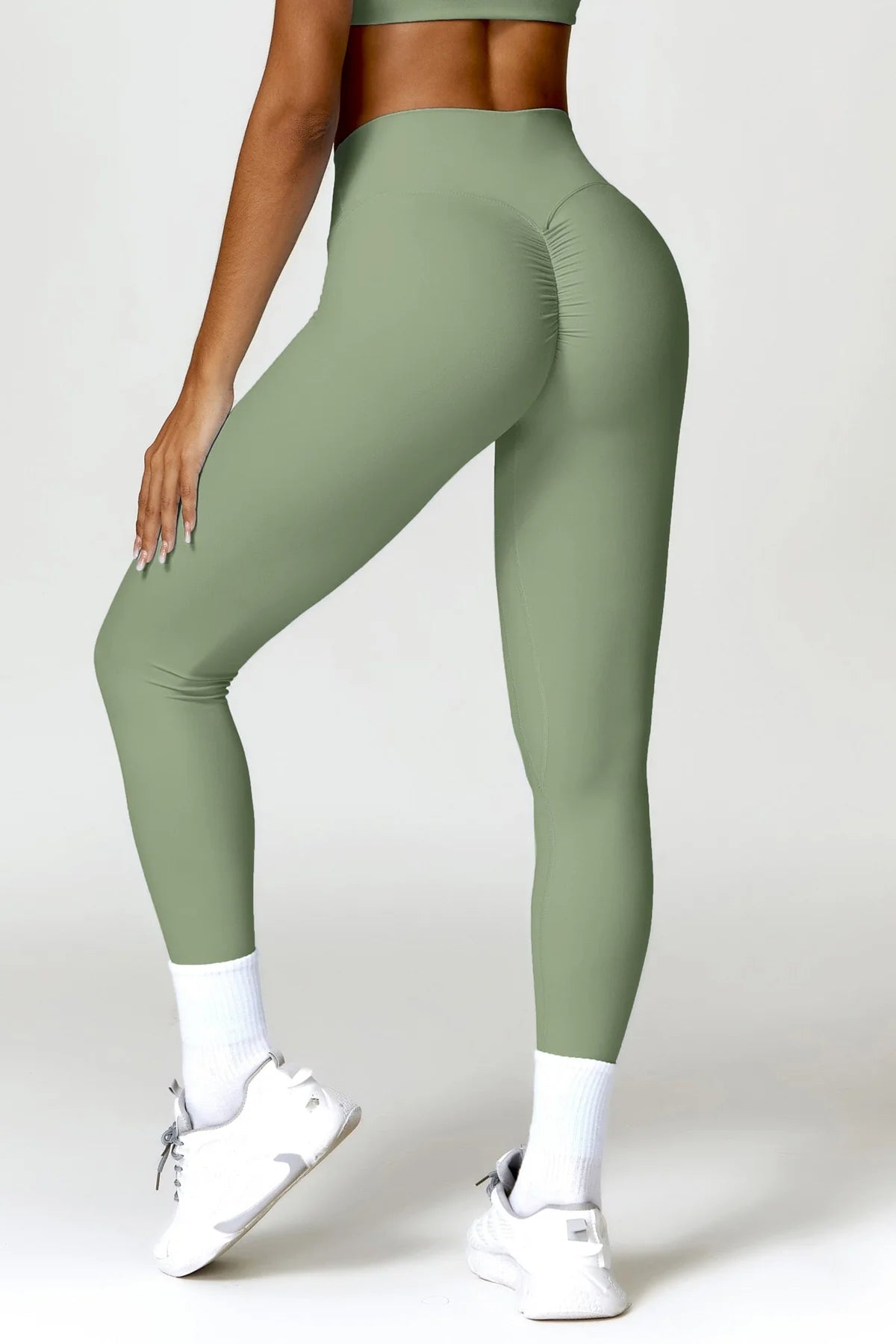 Hanna Leggings - Light Olive