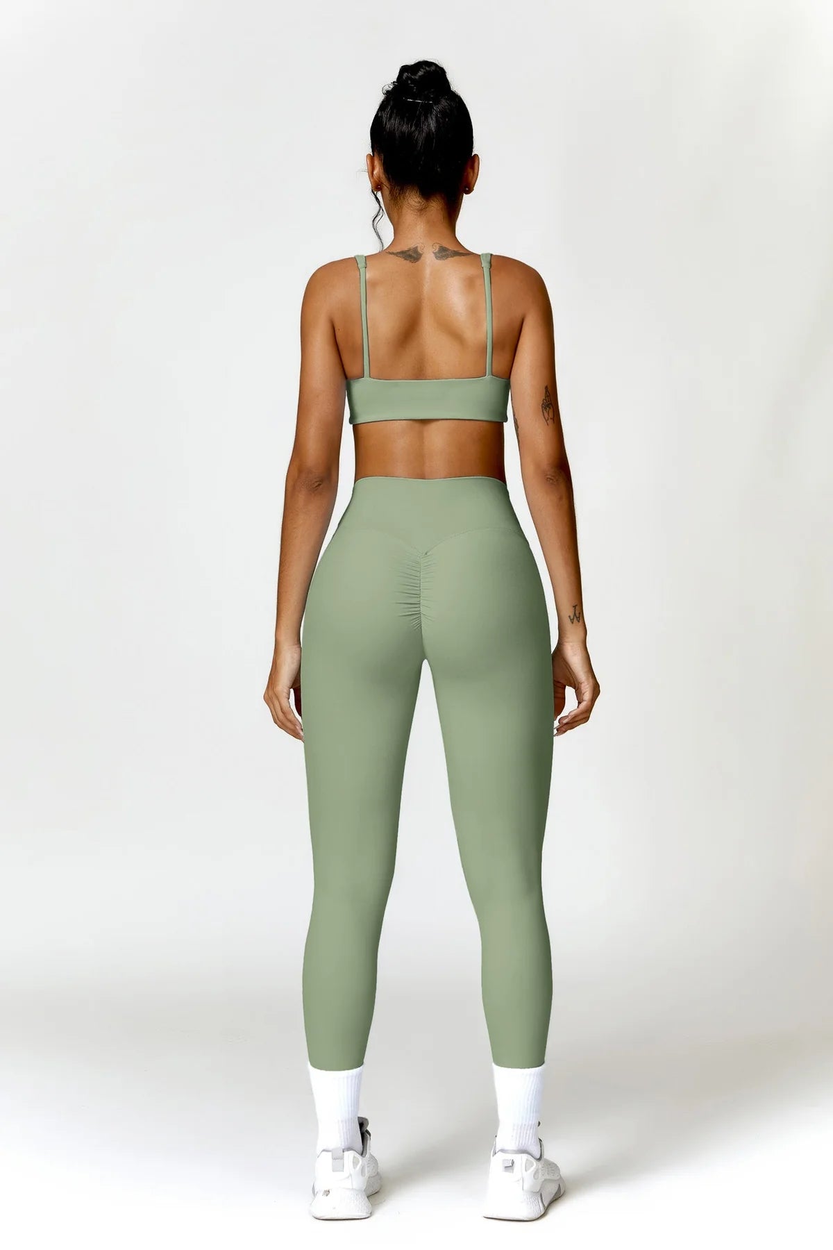Hanna Leggings - Light Olive