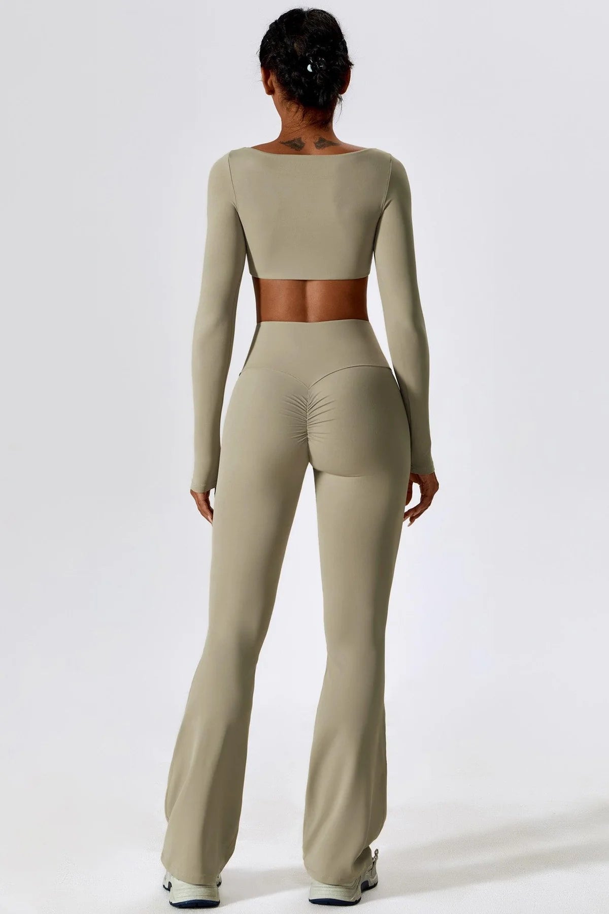 Anna Long Sleeve Top - Blue Bic