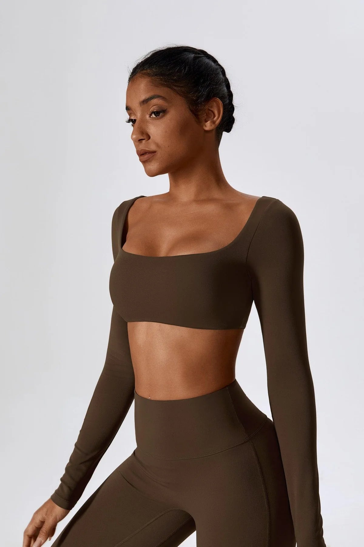 Anna Long Sleeve Top - Blue Bic