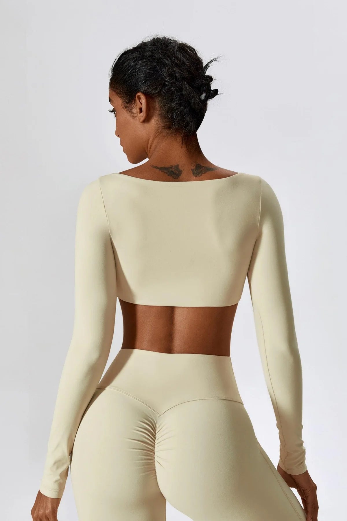 Anna Long Sleeve Top - Blue Bic