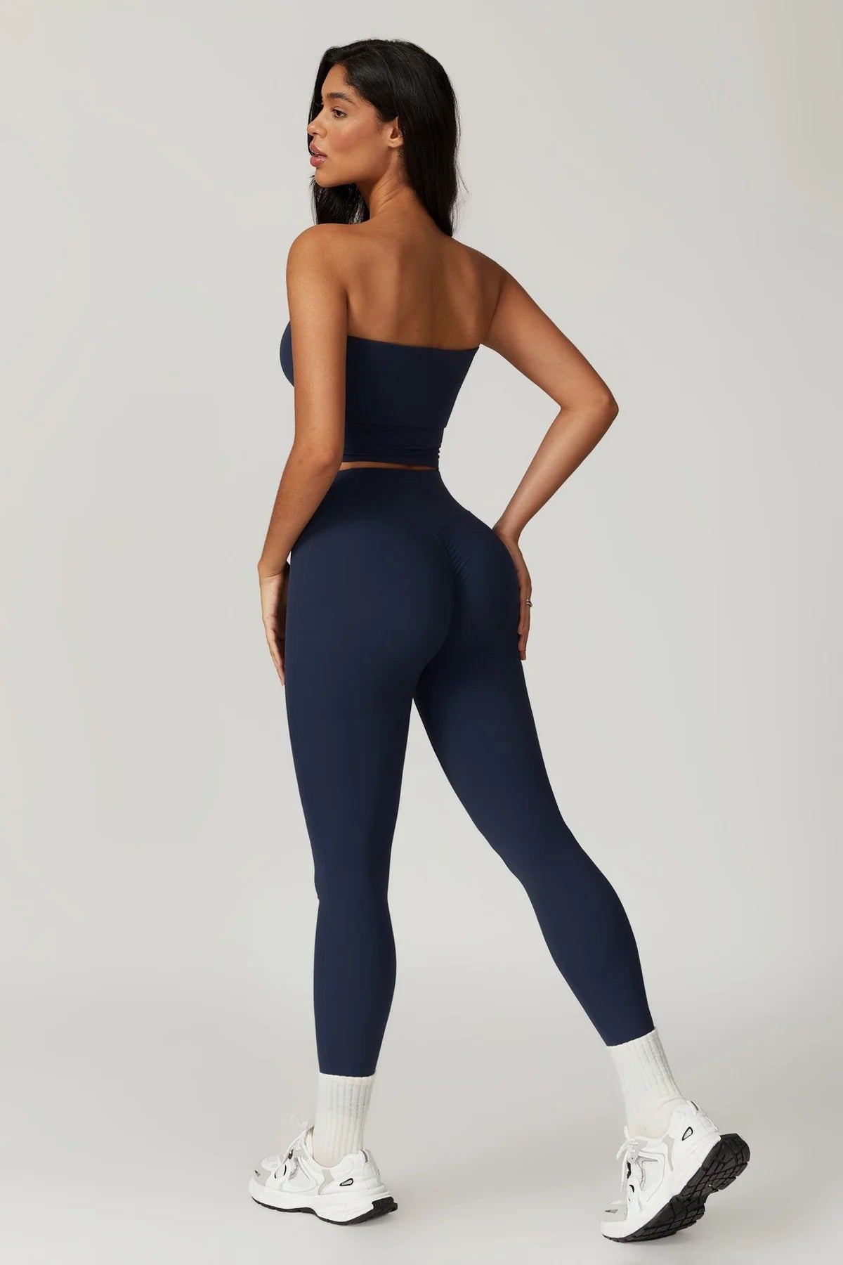 Anna Long Sleeve Top - Blue Bic