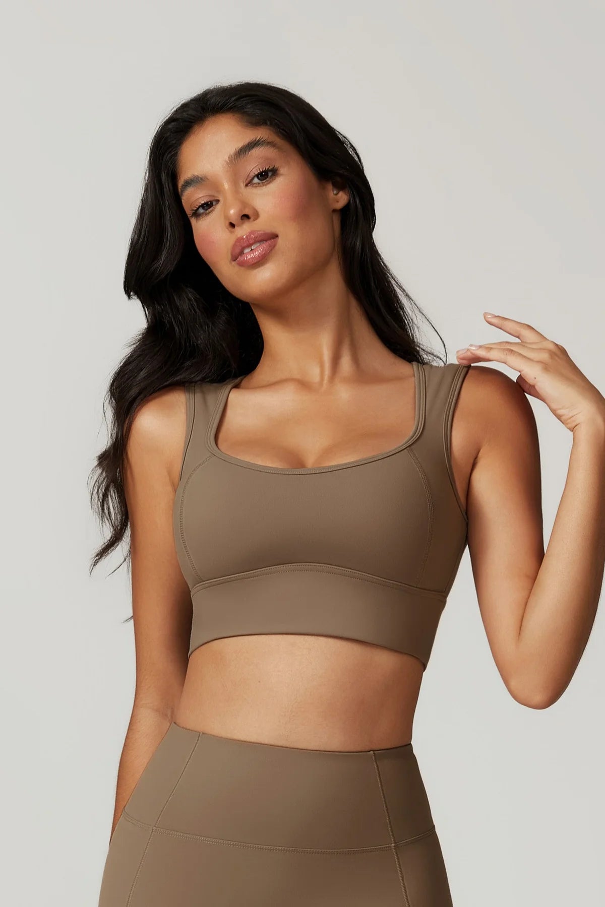 Anna Long Sleeve Top - Blue Bic