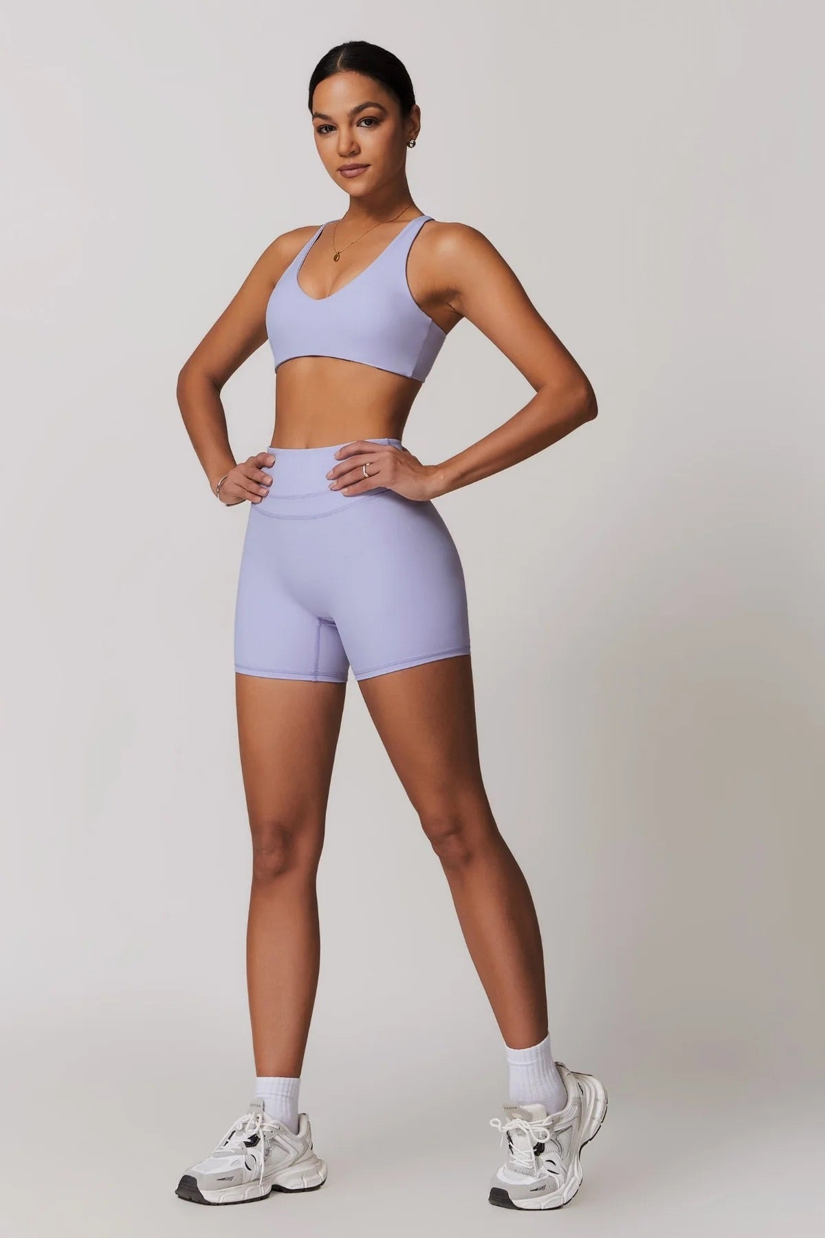 July Sports Shorts - Soft Lemon