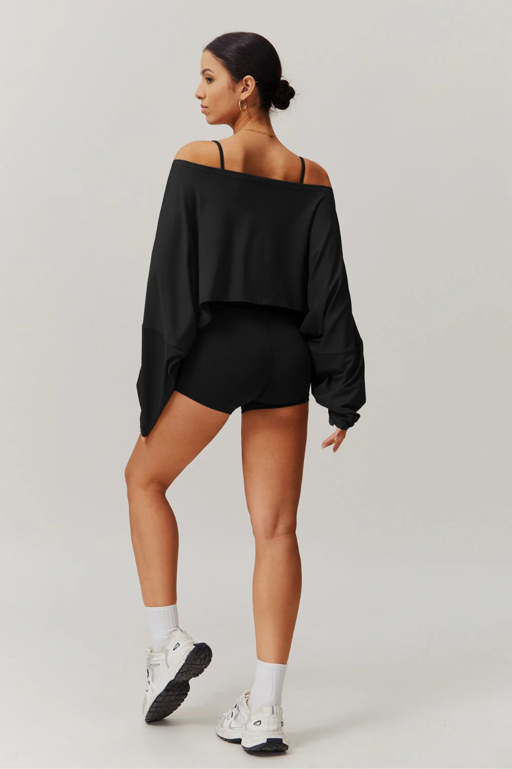 Anna Long Sleeve Top - Blue Bic